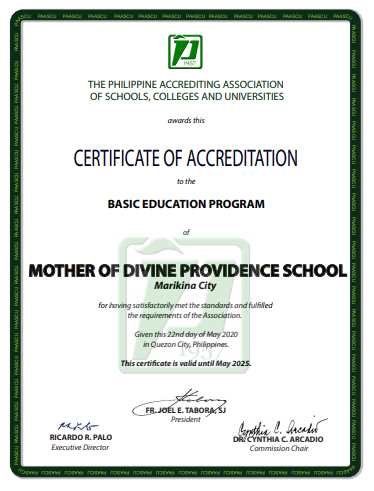 PAASCU Accreditation